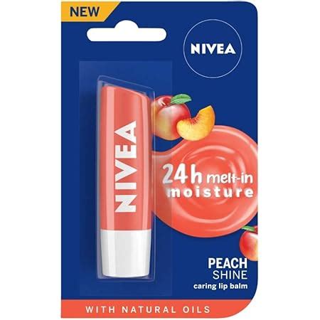 Amazon Nivea Peach Lip Care Tinted Lip Balm For Beautiful Soft