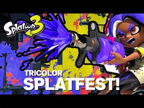 Splatoon 3 Splatfest Tricolor Gameplay Rock Paper Scissors