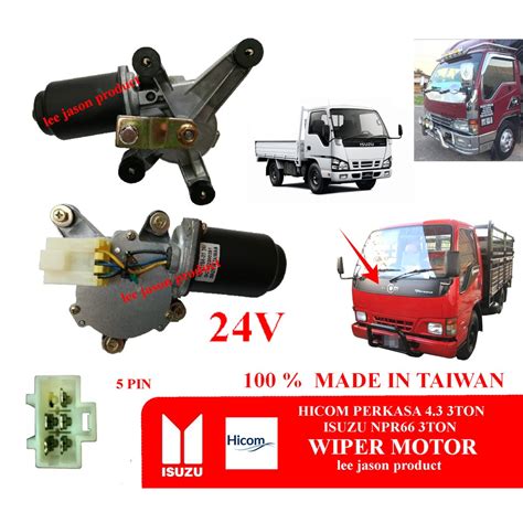 Isuzu Nkr Nqr N Series Npr Hicom Wiper Motor Made In Taiwan Shopee