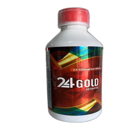 24 Gold Agricultural Herbicide 24 D Amine Salt 58 Sl 1 Litre At