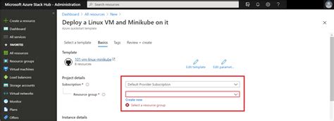 Create a VM using a community template - Azure Stack Hub | Microsoft Learn