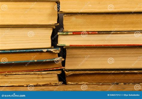 Stapel Oude Boeken Stock Foto Image Of Kennis Informatie