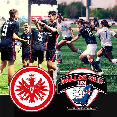 Germany’s Eintracht Frankfurt to Send Trio of Teams to 2024 Dallas Cup