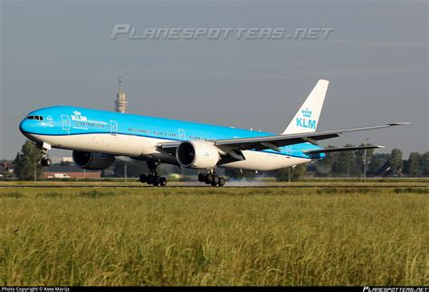 PH BVG KLM Royal Dutch Airlines Boeing 777 306ER Photo By Kees Marijs