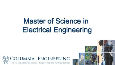 Master Of Science In Electrical Engineering Youtube