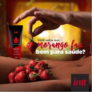 Lubrificante Hot Morango Intt Base De Agua Anal Vaginal Shopee Brasil