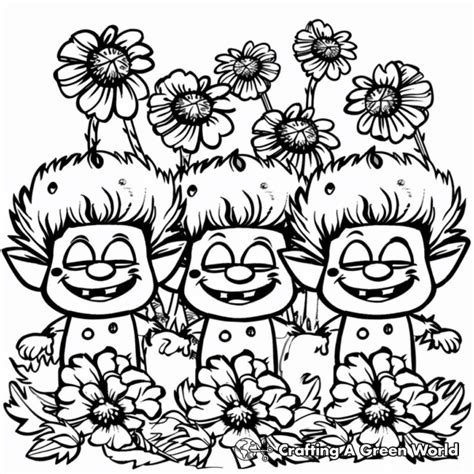 Poppy Trolls Coloring Pages Free And Printable