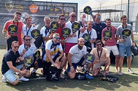 El equipo de las Series Nacionales de pádel campeón de España Todo