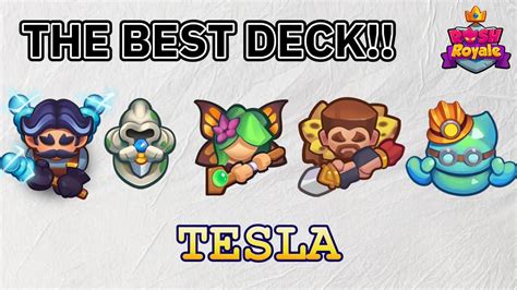 Tesla Vs Inquisitor The Best Deck Rush Royale Pvp Youtube