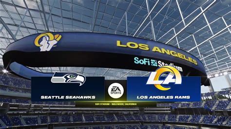 Madden Nfl 24 Seattle Seahawks Vs Los Angeles Rams Sofi Stadium