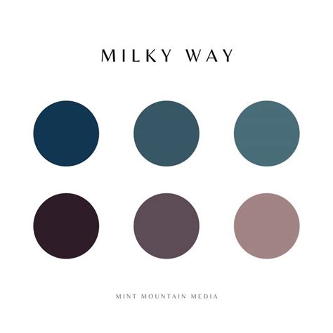 Color Palette : Milky Way | Color palette design, Mixing paint colors ...