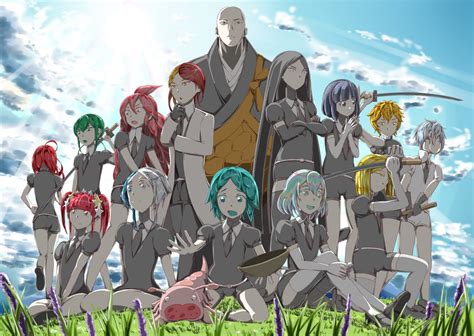 Obsidian Houseki No Kuni Hd Wallpapers Background Images