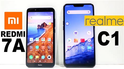 Redmi 7A Vs RealMe C1 Speed Test YouTube