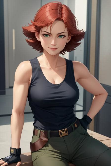 AI Art LoRA Model Meryl Silverburgh Metal Gear Solid LoRA PixAI