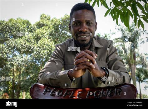 Ugandan Opposition Figure Bobi Wine Whose Real Name Is Kyagulanyi