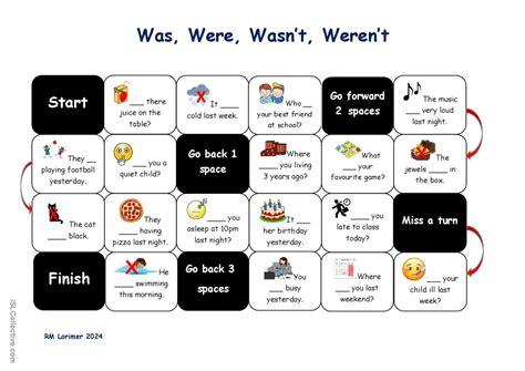 Was Were Wasn T Weren T Past Sim English ESL Worksheets Pdf Doc