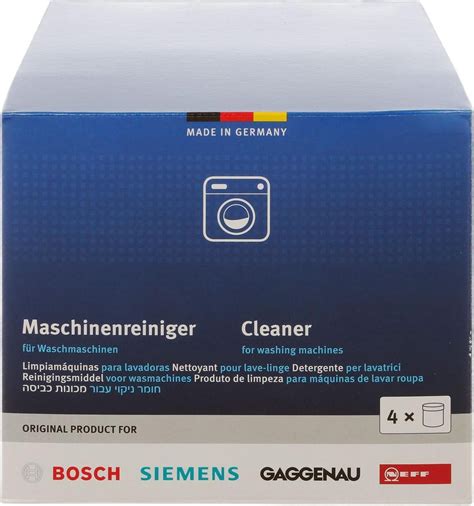 Bosch Siemens Wasmachine Reiniger Stuks Gram Bol