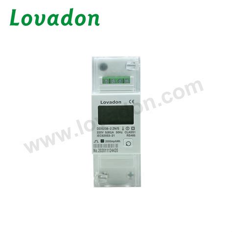 Dds238 2 Zn S Single Phase DIN Rail Type Multi Function Energy Meter