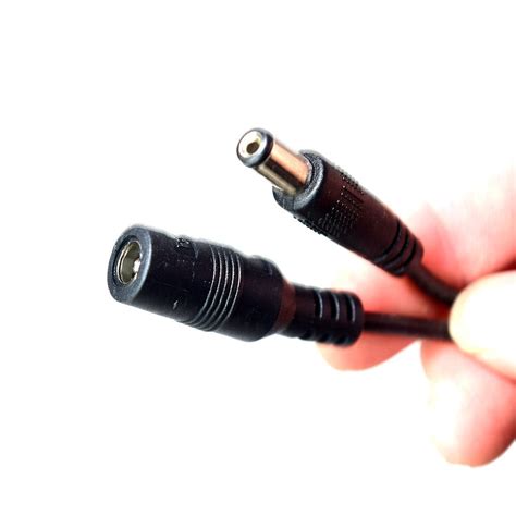 Motors DC Power Extension Cable 5 5x2 1mm Plug For CCTV Cam Car Auto