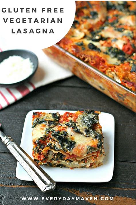 Gluten Free Vegetarian Lasagna - EverydayMaven™