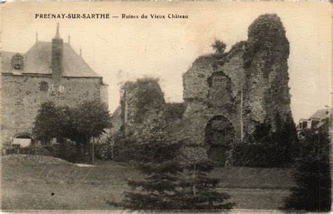 CPA FRESNAY Sur SARTHE Ruines Du Vieux Chateau 112419 Europe