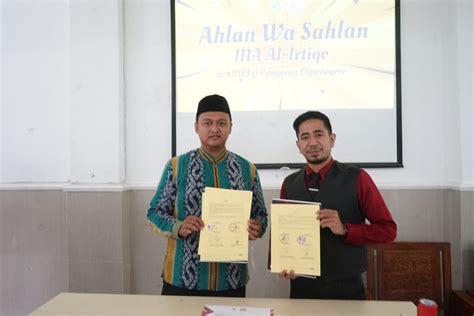 MA Al Irtiqo Islamic Manager School Menjalin Kerjasama Dengan SMPTQ