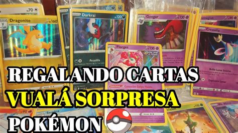 QUIERES CARTAS VUALA POKEMÓN GRATIS ESTAMOS REGALANDO ESTAS