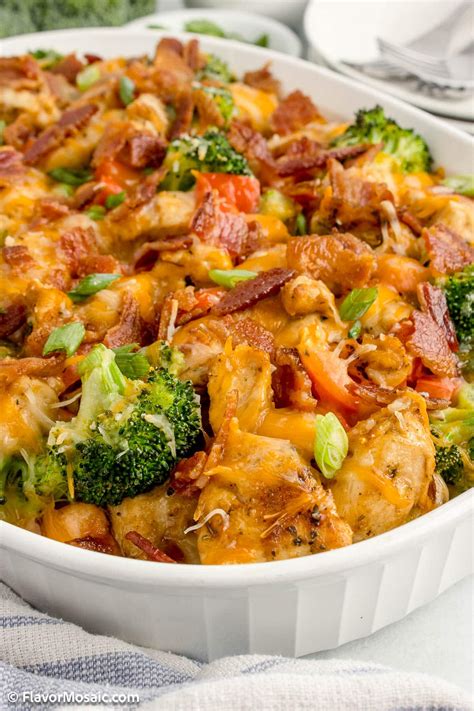 Best Chicken Broccoli Potato Casserole Recipe Flavor Mosaic