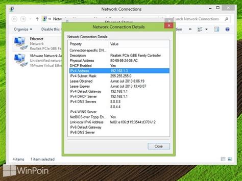 Cara Mengetahui IP Address Windows 8 1 Gaul Techo