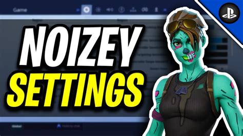 Noizey Fortnite Settings Best Console Sensitivitysettings Youtube