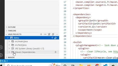 How To Create Maven Based Java Project In Vs Code Maven Based Java