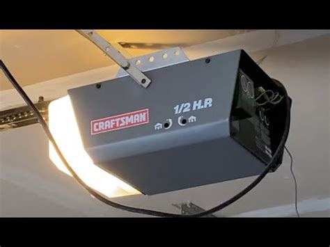 Replace Craftsman Control Board Garage Door Opener Not Working Opening