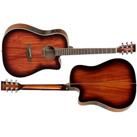 GUITARRA ACUSTICA TANGLEWOOD TW5KOA DREADNOUGHT CUTAWAY