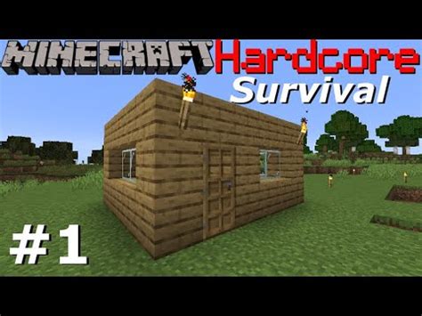 Minecraft Hardcore Survival Full Set Of Iron Armor Youtube