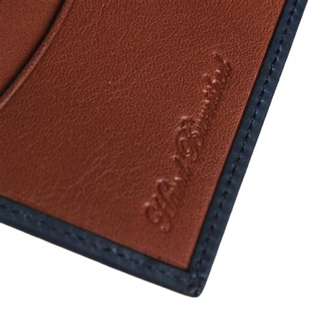 Paul Smith Hand Burnished Wallet Navy End Ar