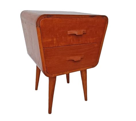 Nakas Jengki Retro Vintage Jati Asli Lawas Meja Sudut Corner Table