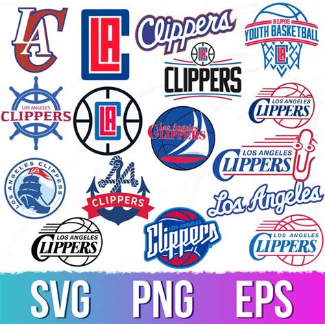 LA Clippers logo, LA Clippers svg, LA Clippers eps, LA Cli - Inspire ...