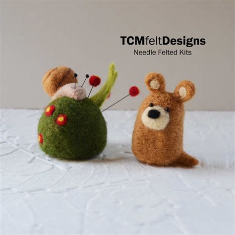 2 Needle Felting Kits 1 Beginner Kit And 1 Beginner Intermediate