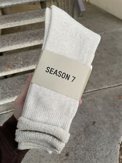 Yeezy Season Yeezy Season 7 Bouclette Socks 3 Pack Beige Sm Grailed