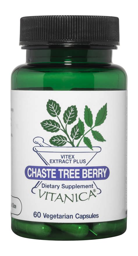 Chaste Tree Berry Vitex Extract Plus Capsules Vitanicapro