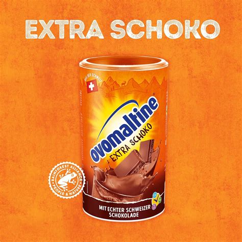 ovomaltine extra chocolate drinking chocolate premium swiss cocoa