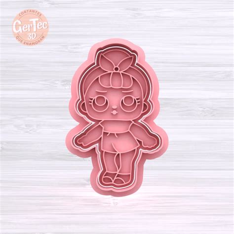 MUÑECA LOL D1 Cortante Stamp Comprar en GERTEC3D