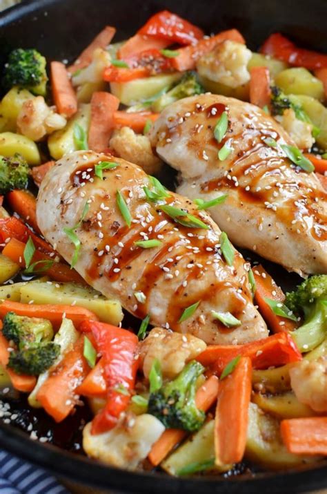 Sheet Pan Hoisin Chicken Recipe Cook Me Recipes