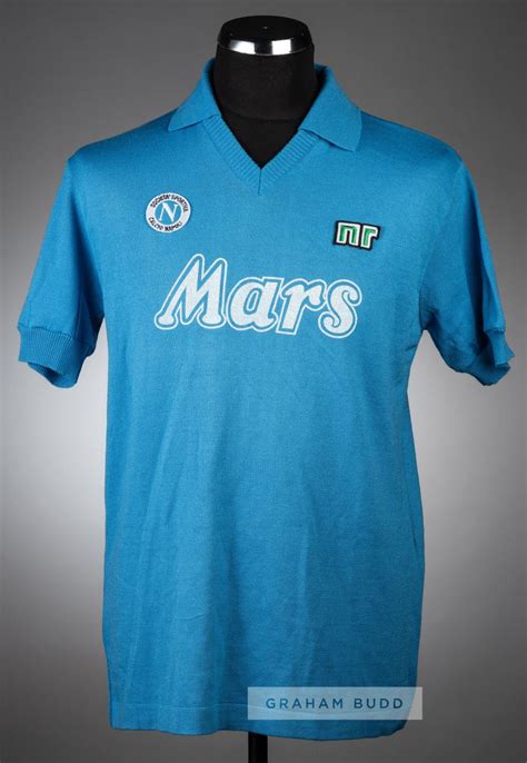 diego maradonas   napoli home jersey