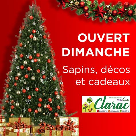 Sapins décos et cadeaux Jardinerie à Pamiers en Ariège Clarac