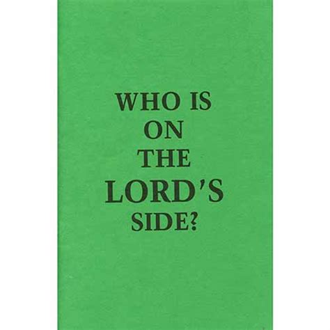 Who Is on The Lord's Side? - CEI Bookstore / Truth Publications