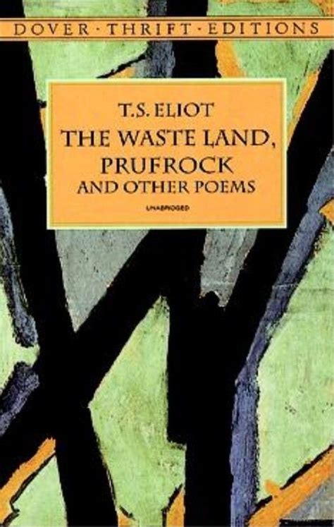 T S Eliot The Waste Land And Other Poems