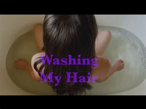 Washing My Hair ASMR YouTube