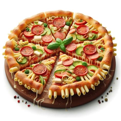 Premium Photo Pizza Pizza Filled With Tomatoes Salami And Olives