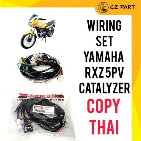 Wiring Set Wiyer Set Cable Yamaha Rxz Catalyzer Pv Katakcopy Thai